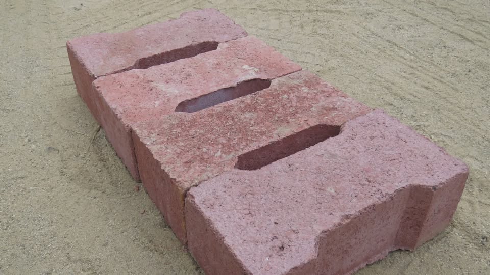 Adoquín Corbatín de Concreto 10x20x8