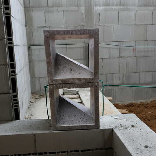 Calado Celosía de Concreto 20x20x10 cm