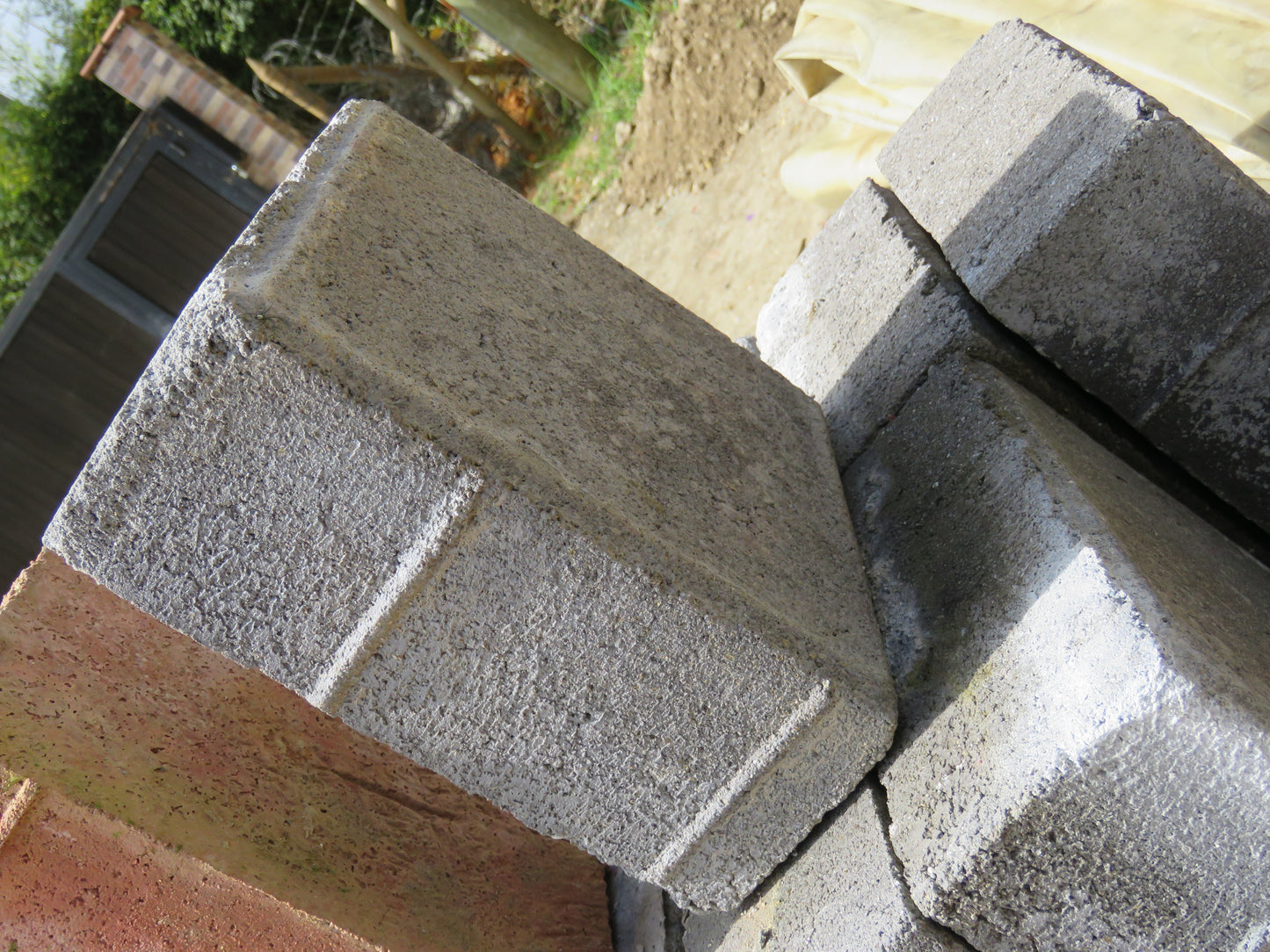 Adoquín Cuadrado de Concreto 20x20x8