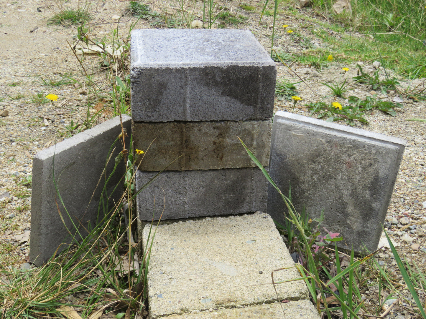 Adoquín Cuadrado de Concreto 20x20x8