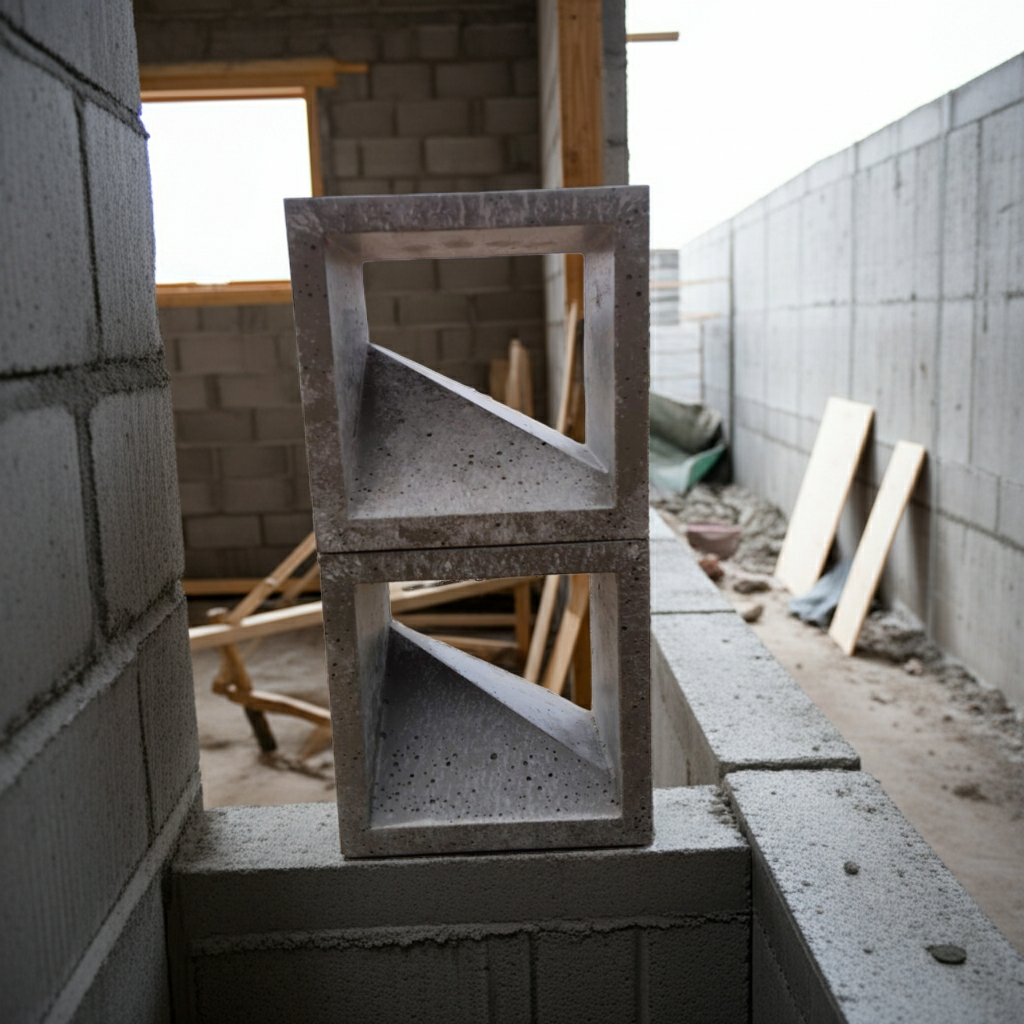 Calado Celosía de Concreto 20x20x10 cm