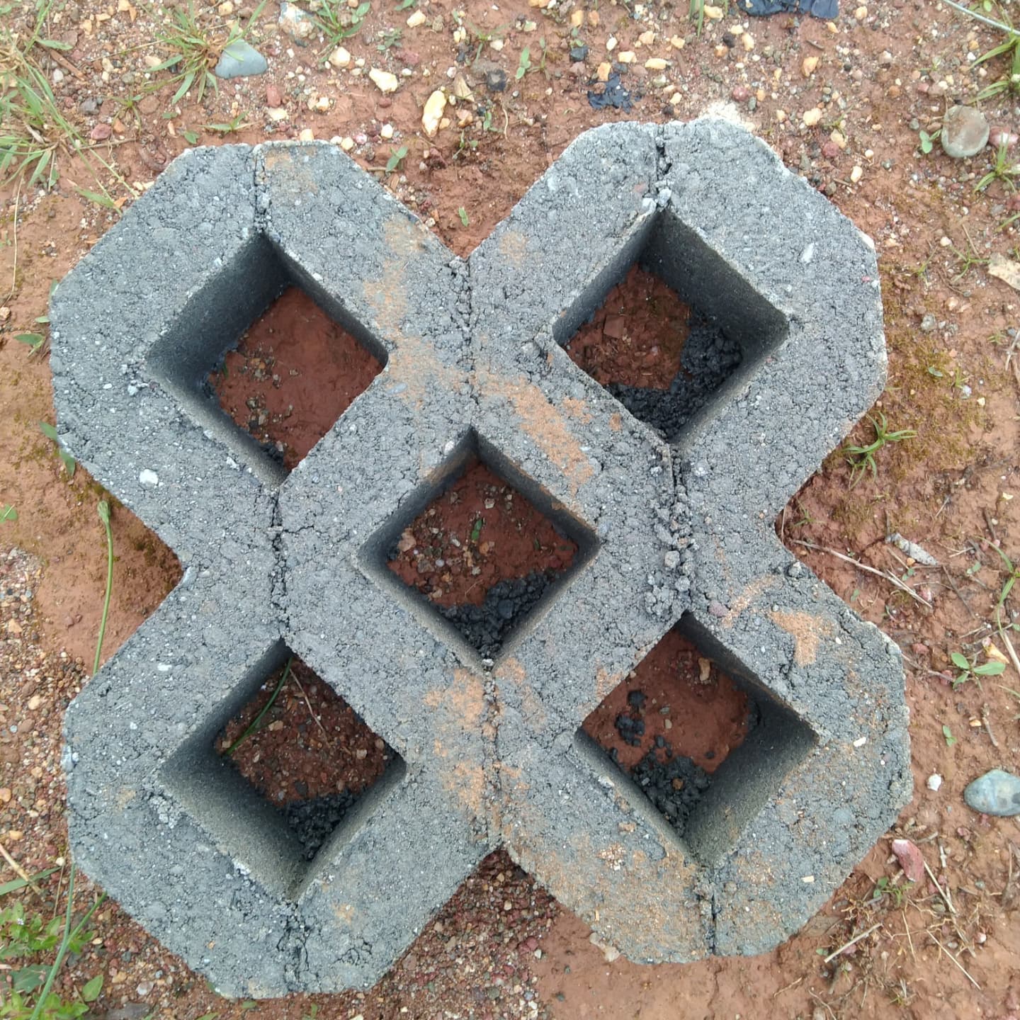 Gramoquin de Concreto Tráfico Vehicular Pesado 40x40x8cm