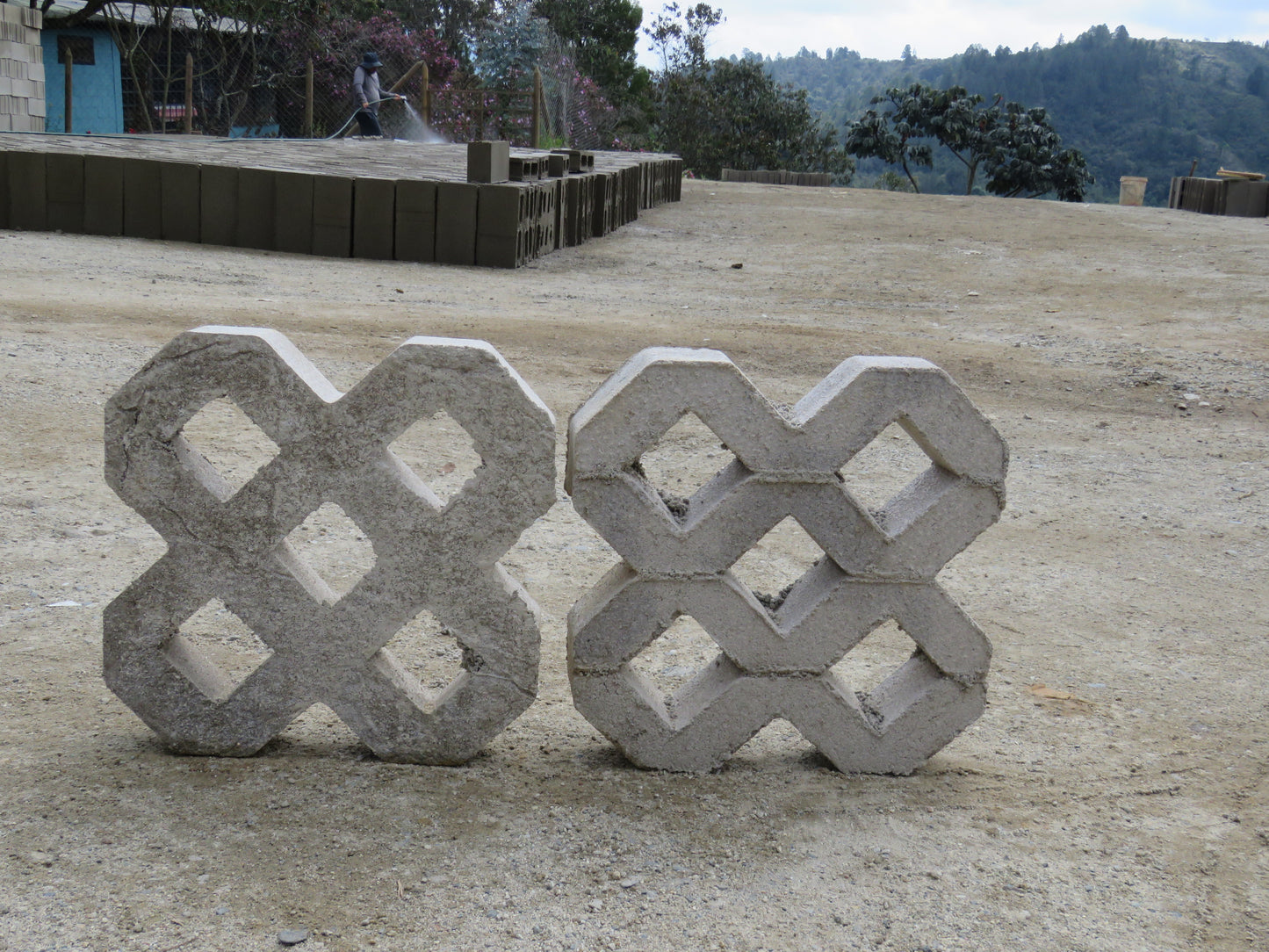 Gramoquín de Concreto Tráfico Vehicular Pesado 40x40x8cm