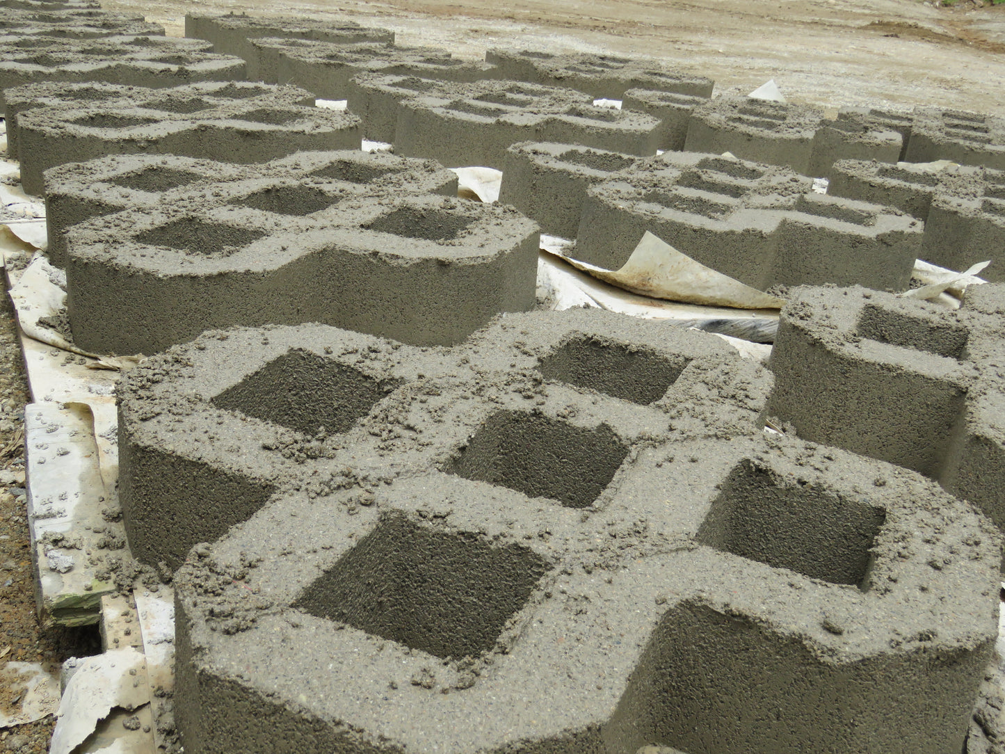 Gramoquín de Concreto Tráfico Vehicular Pesado 40x40x8cm