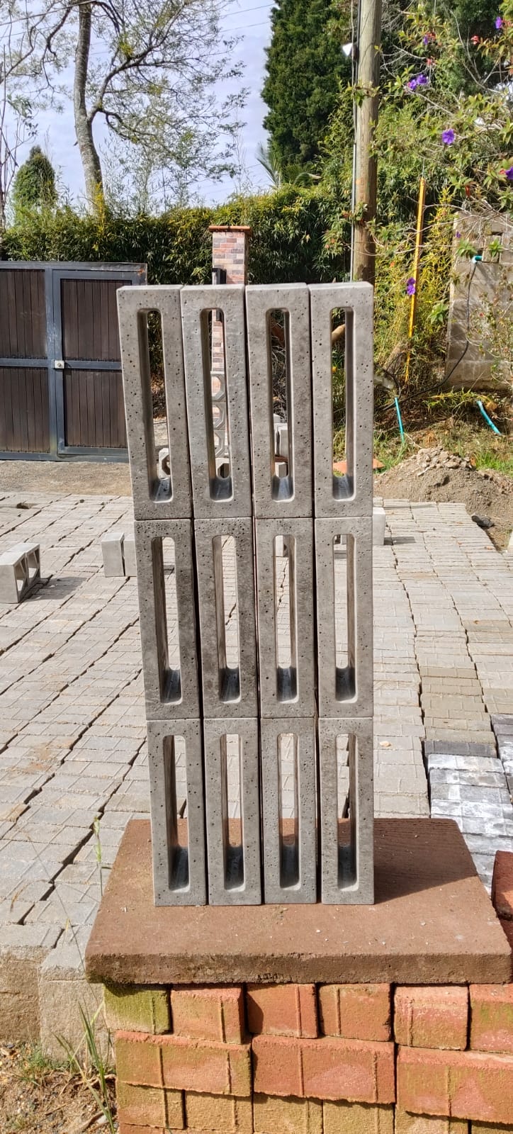 Calado Elíptico en Concreto 30x12x8.5