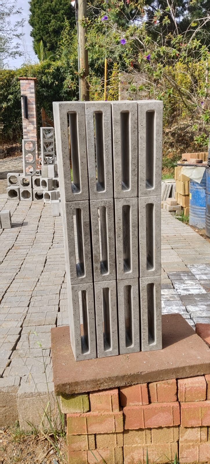 Calado Elíptico en Concreto 30x12x8.5