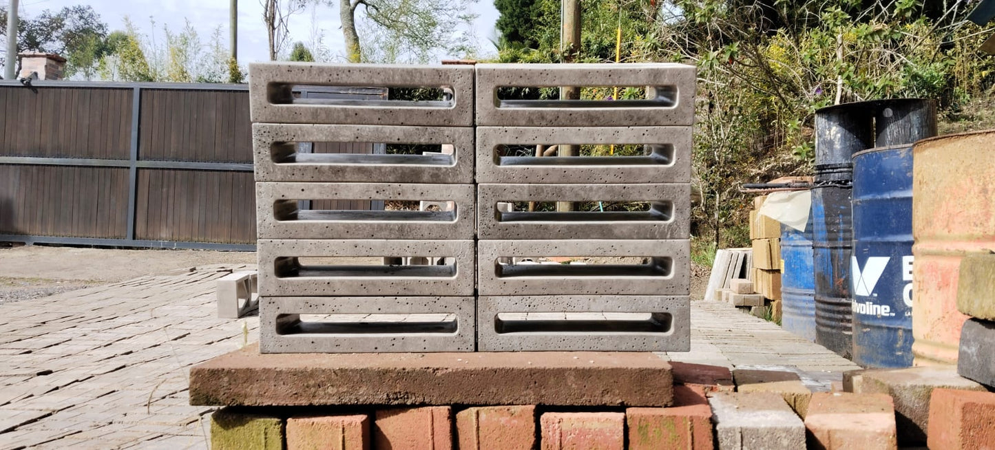 Calado Elíptico en Concreto 30x12x8.5