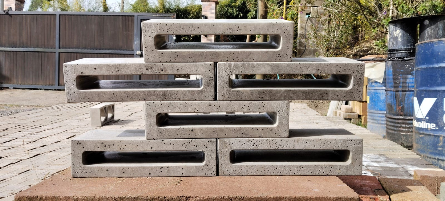 Calado Elíptico en Concreto 30x12x8.5