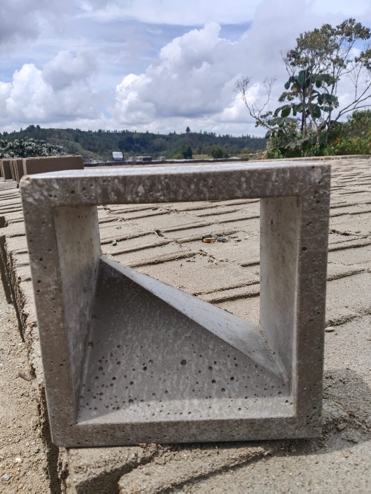 Calado Celosía de Concreto 20x20x10 cm