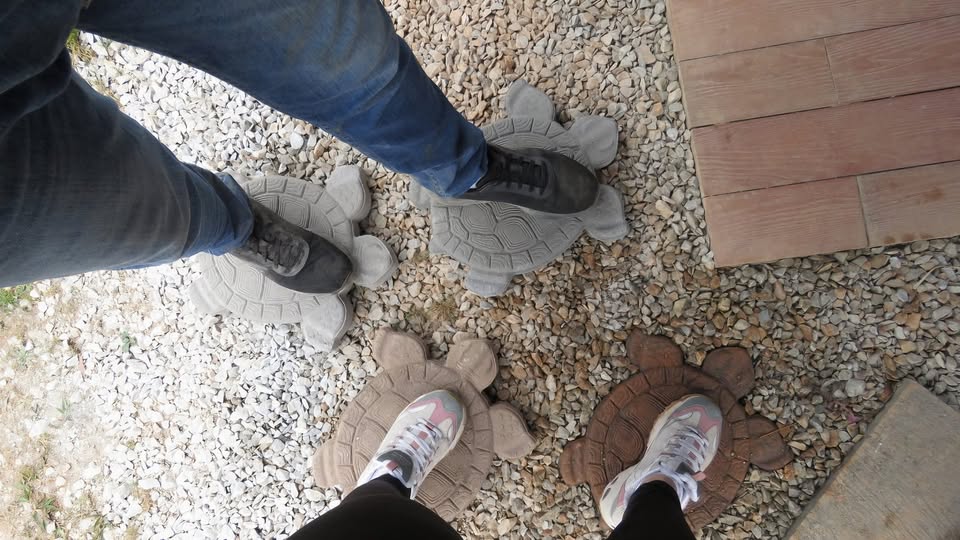 Piezas en Concreto | Tortugas | Huellas | Pasos | Corazones | Figuras Geométricas